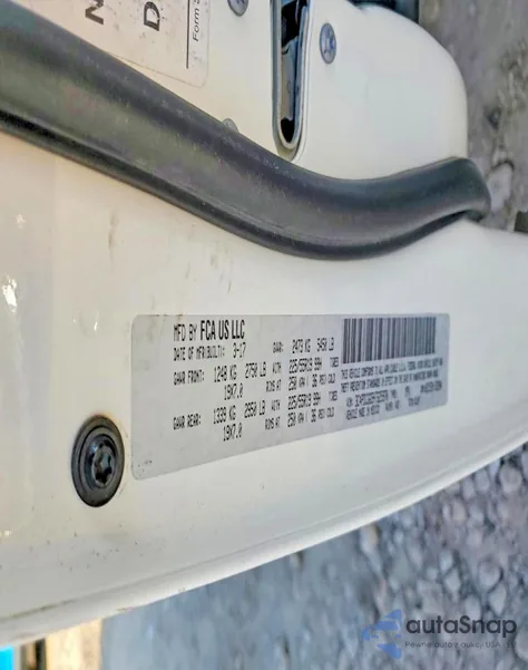 2017 Dodge Journey Crossroad from USA, damaged, VIN 3C4PDCGG5HT625970